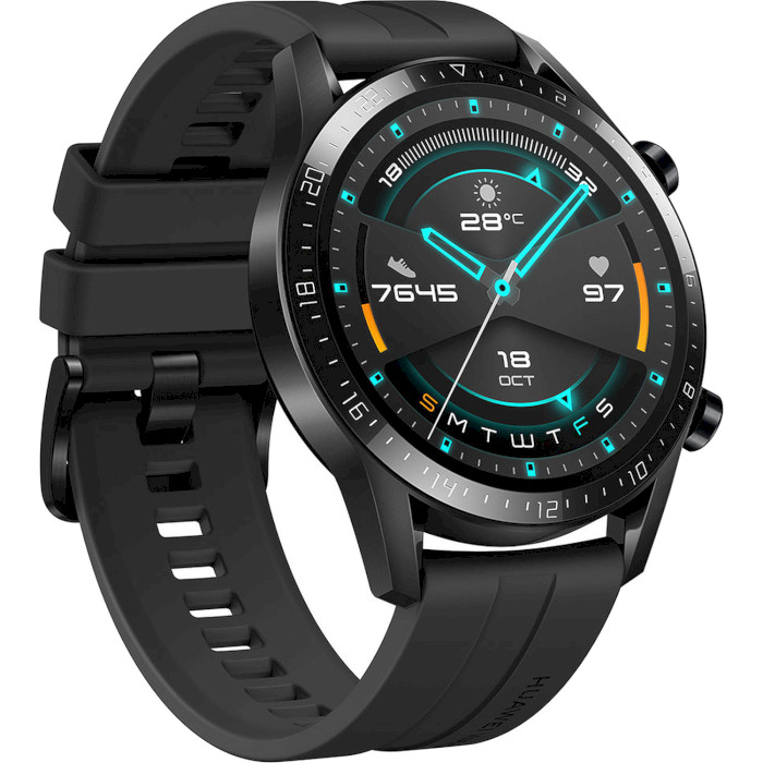 Смарт-годинник HUAWEI Watch GT2 Sport 46mm Matte Black (55024474/55027966)