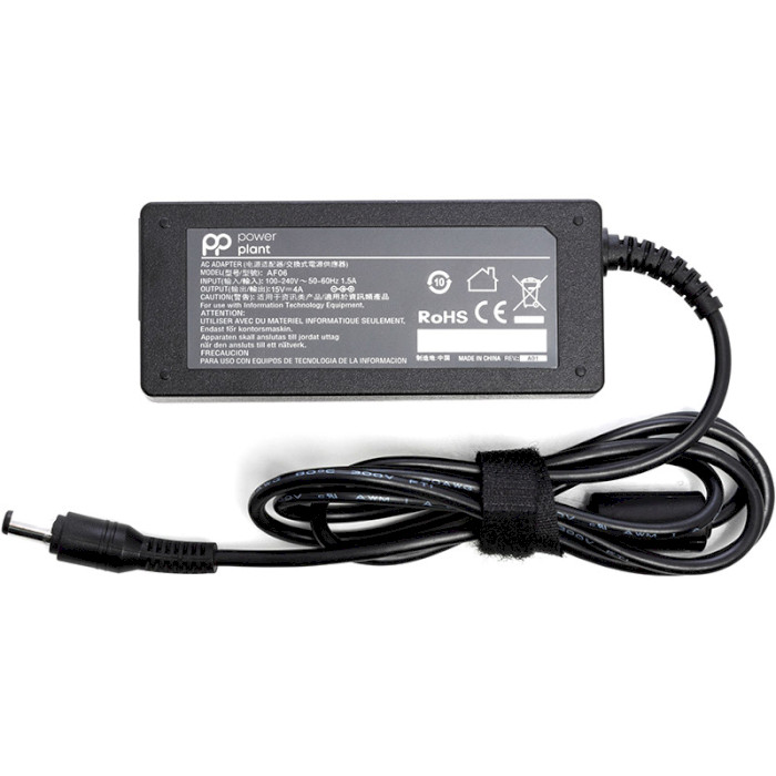 Блок живлення POWERPLANT для ноутбуків Toshiba 15V 4A 6.3x3.0mm 60W (TO60C6330)