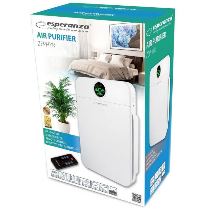 Очищувач повітря ESPERANZA Zephyr EHP002