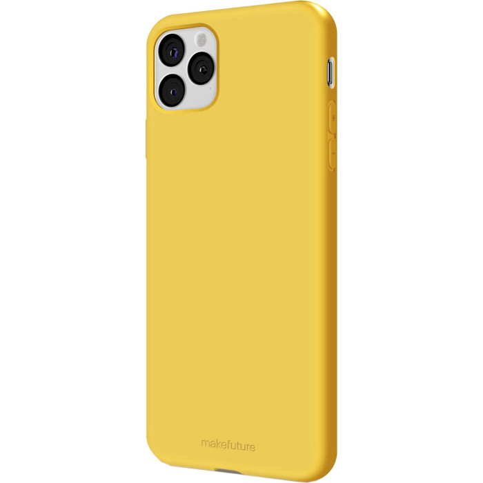 Чехол MAKE Flex для iPhone 11 Pro Max Yellow (MCF-AI11PMYE)