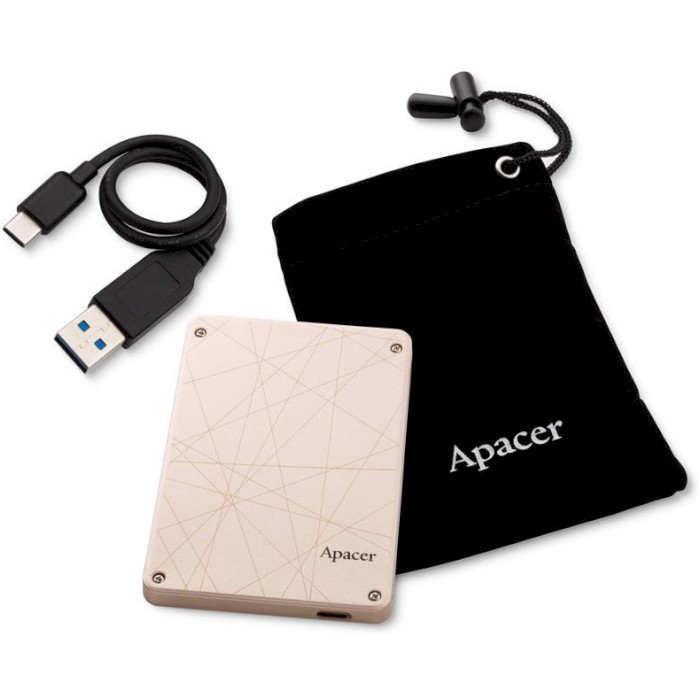 Портативний SSD диск APACER AS720 Dual Interface 120GB USB3.1 (AP120GAS720-1)