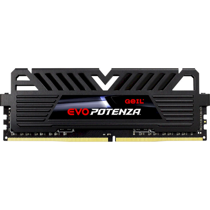Модуль пам'яті GEIL EVO Potenza Black DDR4 3000MHz 8GB (GPB48GB3000C16ASC)