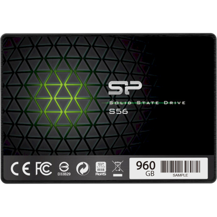 SSD диск SILICON POWER Slim S56 960GB 2.5" SATA (SP960GBSS3S56A25)