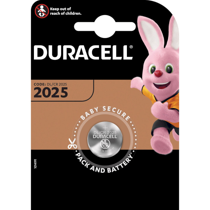 Батарейка DURACELL Lithium CR2025 (5008946)