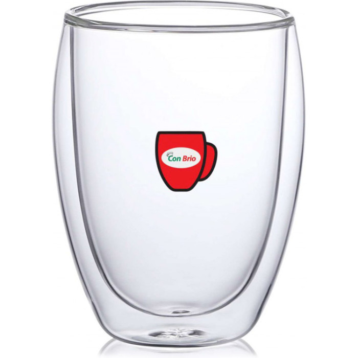 Набір склянок з подвійними стінками CON BRIO 6x350мл (CB-8335)