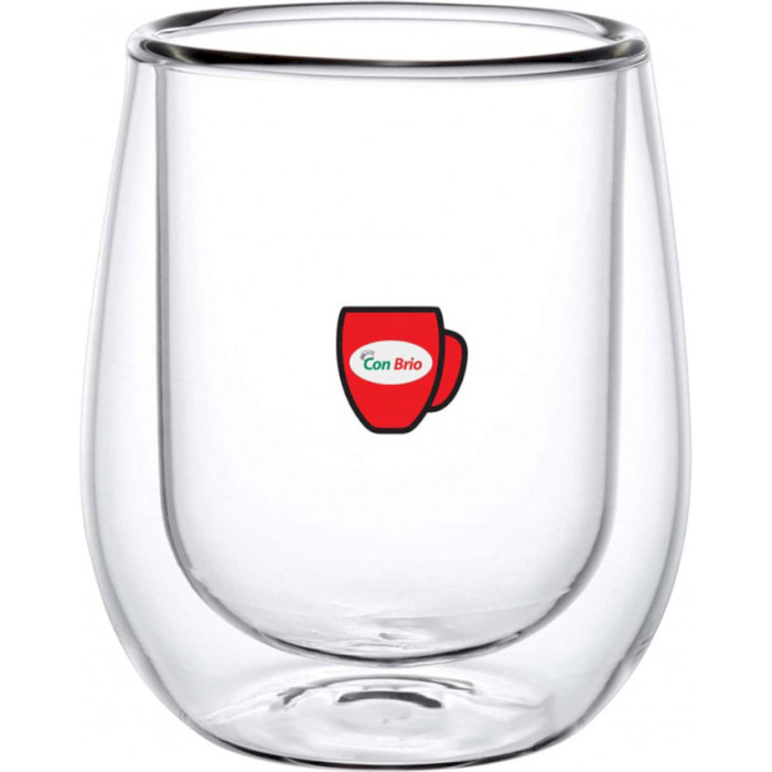 Набір склянок з подвійними стінками CON BRIO 6x300мл (CB-8730)