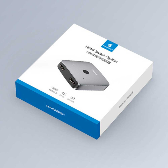 HDMI свитч 2 to 1 XIAOMI HAGIBIS Bi-Direction Switch/Splitter (HD0102)