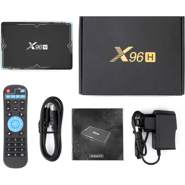 Медіаплеєр X96H H603 4/64G TV Box
