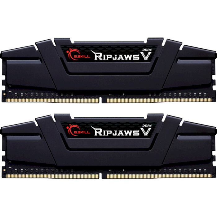 Модуль пам'яті G.SKILL Ripjaws V Classic Black DDR4 3600MHz 32GB Kit 2x16GB (F4-3600C18D-32GVK)