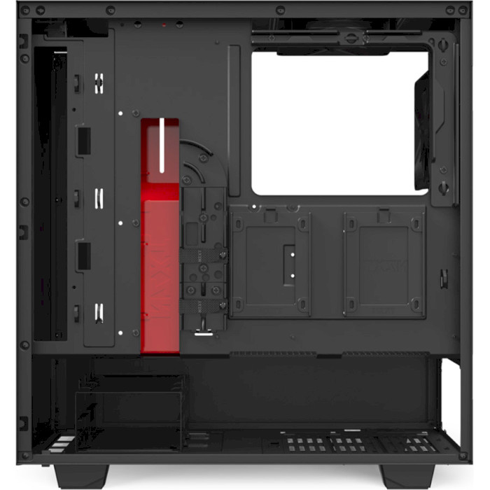 Корпус NZXT H510 Matte Black/Red (CA-H510B-BR)