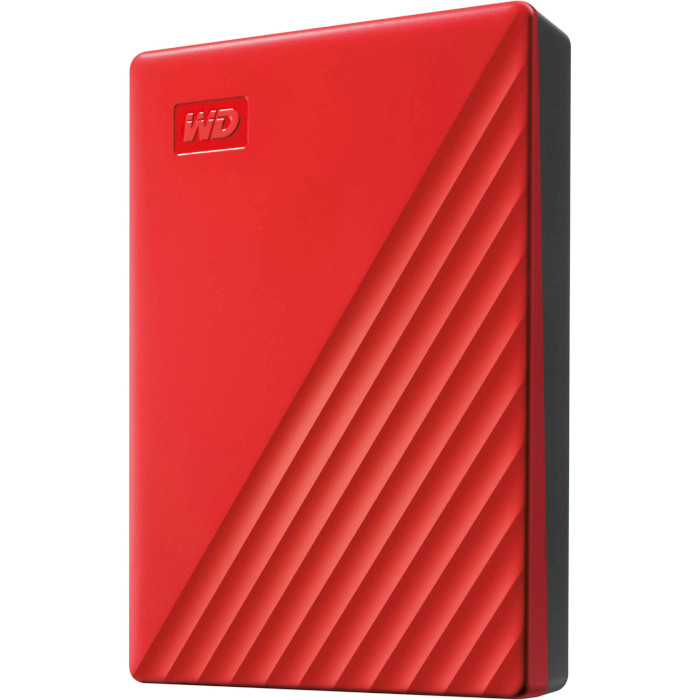 Портативний жорсткий диск WD My Passport 4TB USB3.2 Red (WDBPKJ0040BRD-WESN)