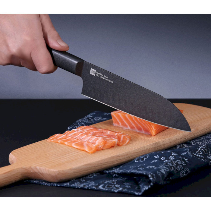 Набор кухонных ножей XIAOMI HUOHOU Black Heat Knife Set 2пр (HU0015)