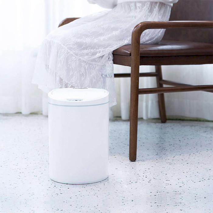 Розумний кошик для сміття XIAOMI NINESTARS Sensor Trash Can Polar White (DZT-10-29S)