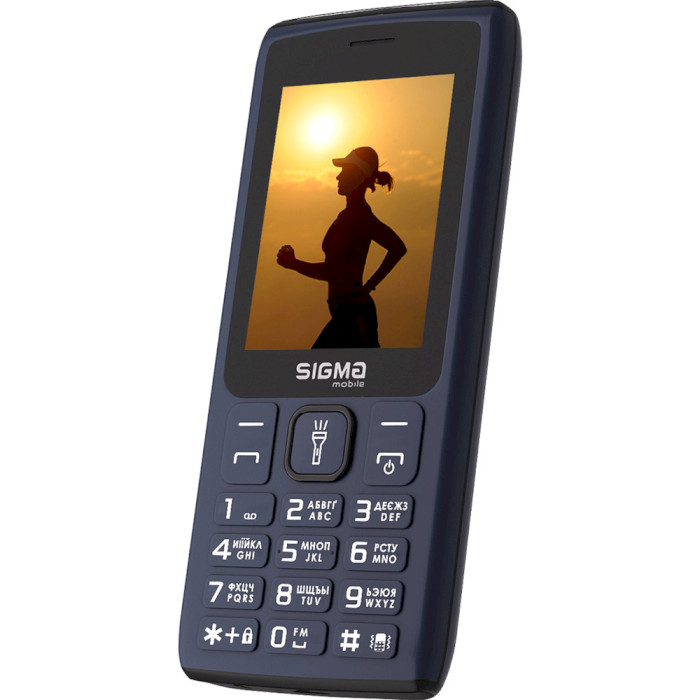 Мобильный телефон SIGMA MOBILE X-style 34 NRG Blue (4827798121726)