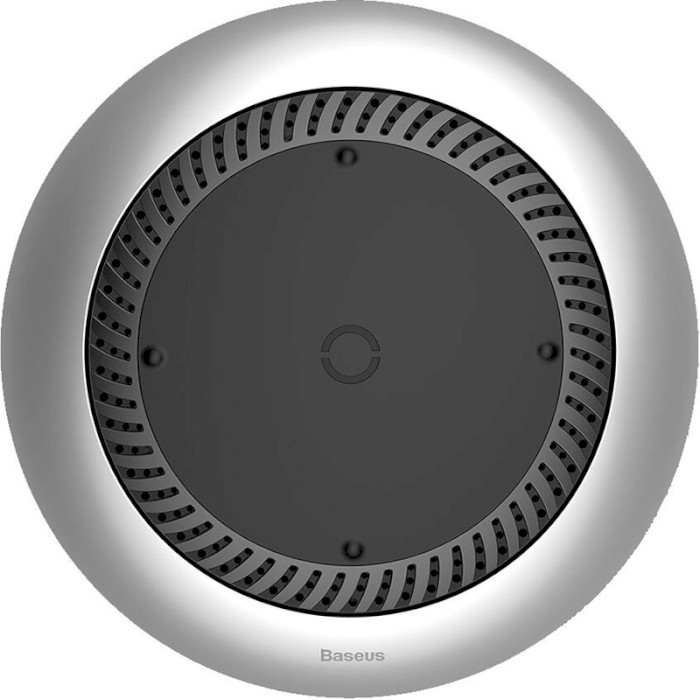 Беспроводное зарядное устройство BASEUS Whirlwind Desktop Wireless Charger Silver (CCALL-XU0S)