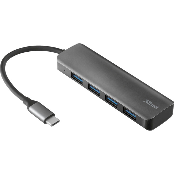 USB хаб TRUST Halyx with USB-C (23328)