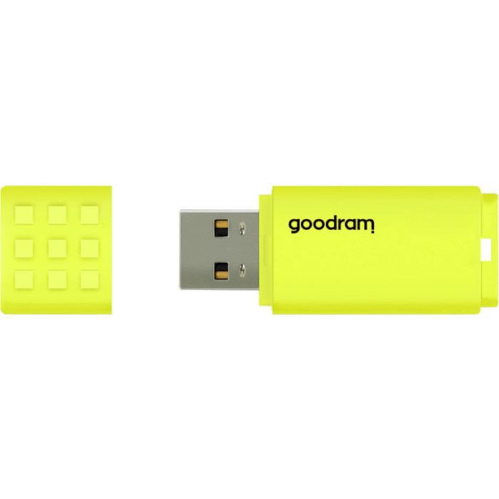 Флешка GOODRAM UME2 32GB USB2.0 Yellow (UME2-0320Y0R11)