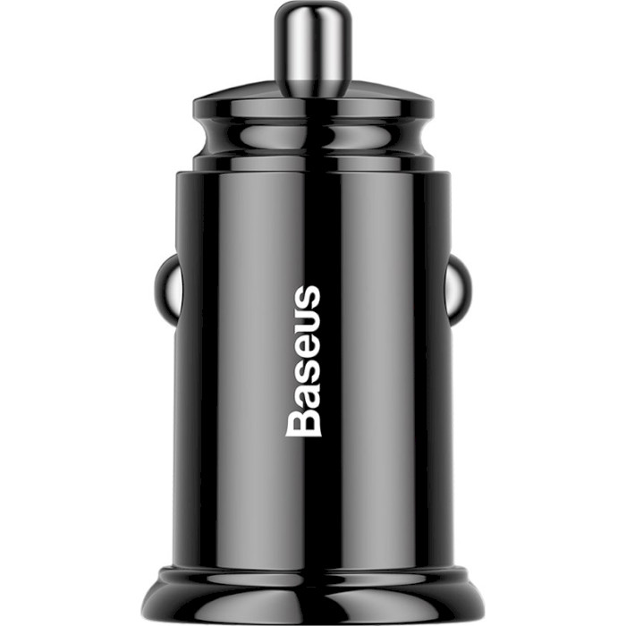Автомобільний зарядний пристрій BASEUS Circular Car Charger PPS USB QC4.0 + Type-C PD3.0 30W Black (CCALL-YS01)