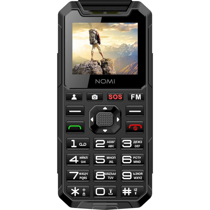 Мобільний телефон NOMI i2000 X-Treme Black (522236)