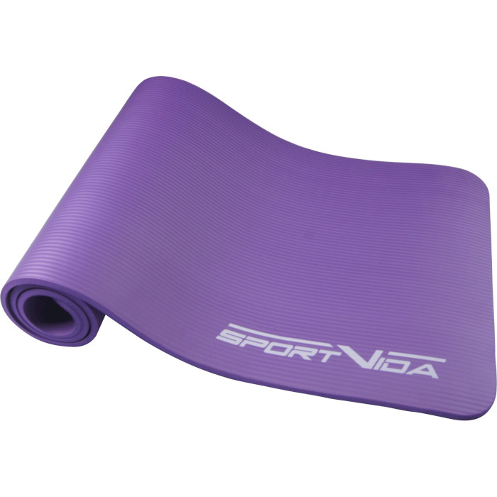Коврик для фитнеса SPORTVIDA NBR 1cm Purple (SV-HK0068)
