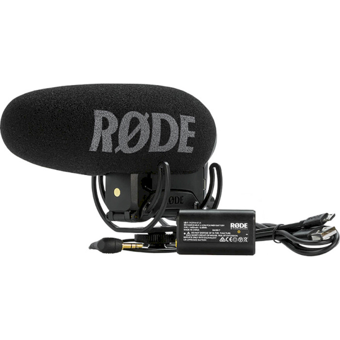 Мікрофон накамерний RODE VideoMic Pro+ (400.700.055)