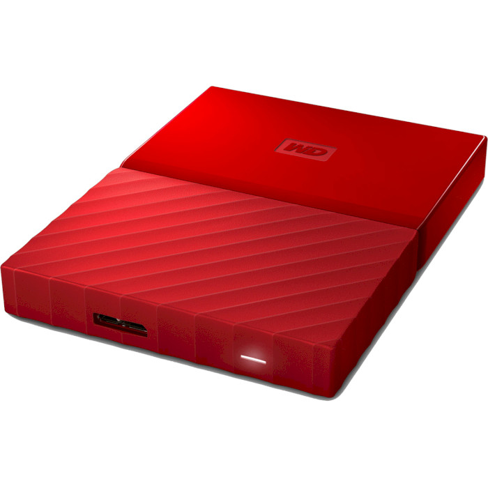 Портативний жорсткий диск WD My Passport 4TB USB3.0 Red (WDBYFT0040BRD-EEEX)