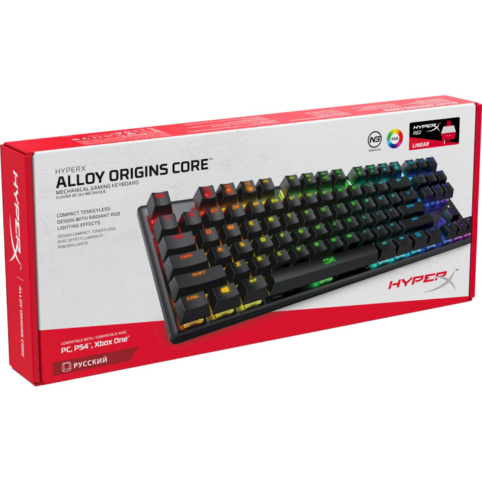 Клавіатура HYPERX Alloy Origins Core (HX-KB7RDX-RU)