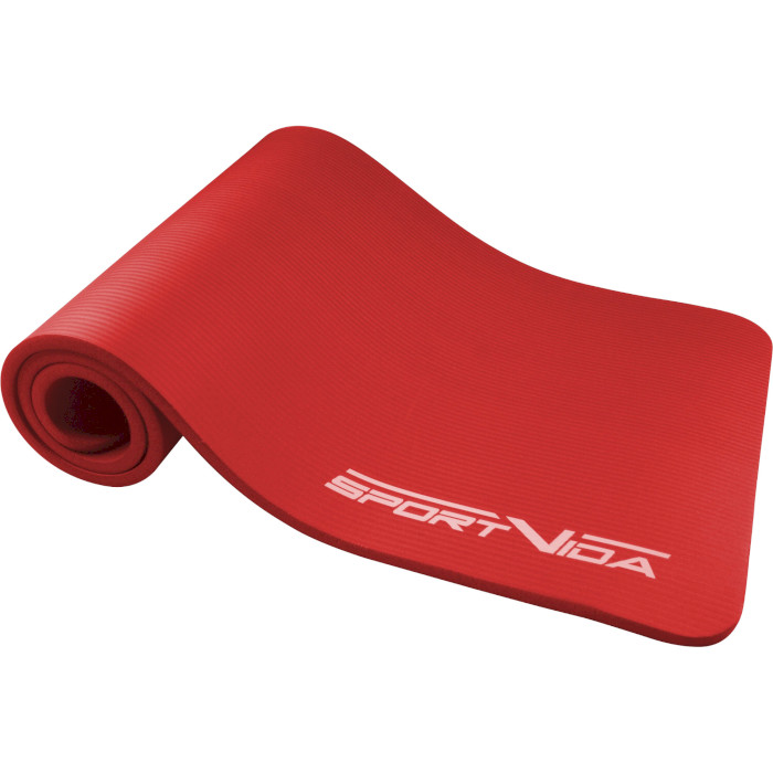 Коврик для фитнеса SPORTVIDA NBR 1.5cm Red (SV-HK0073)