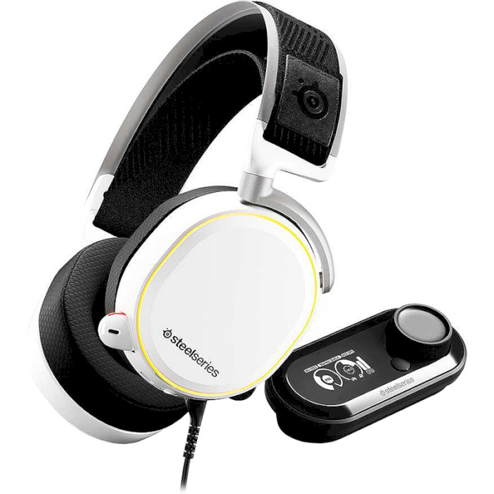 Навушники геймерскі STEELSERIES Arctis Pro + GameDAC White (61454)