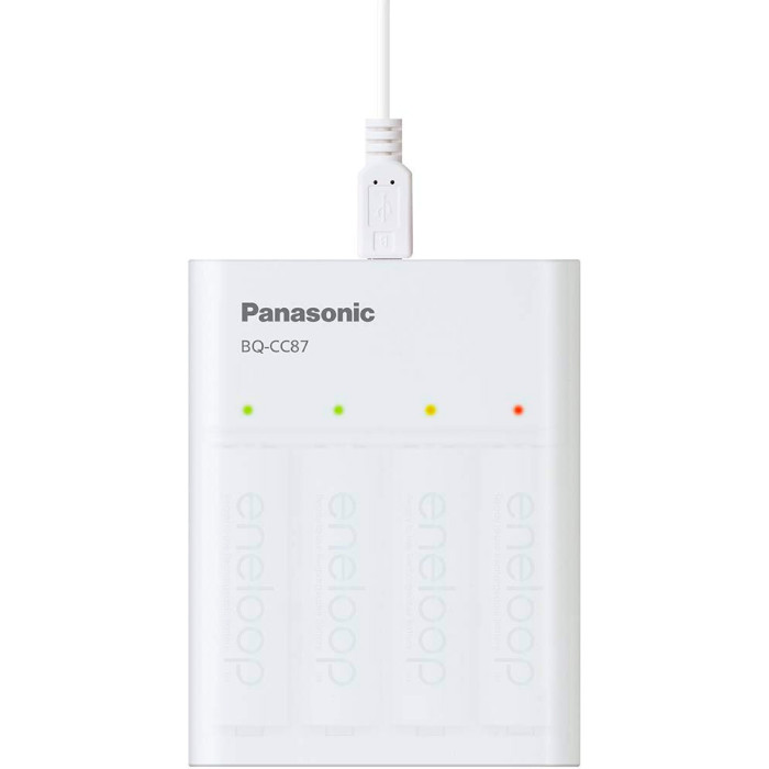 Зарядное устройство PANASONIC Eneloop BQ-CC87 (BQ-CC87USB)
