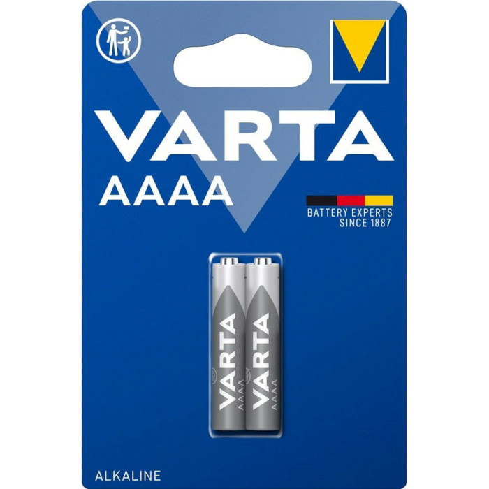 Батарейка VARTA Alkaline AAAA 2шт/уп (04061 101 402)