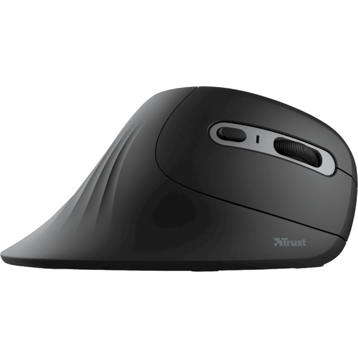 Вертикальная мышь TRUST Verro Ergonomic Wireless Black (23507)