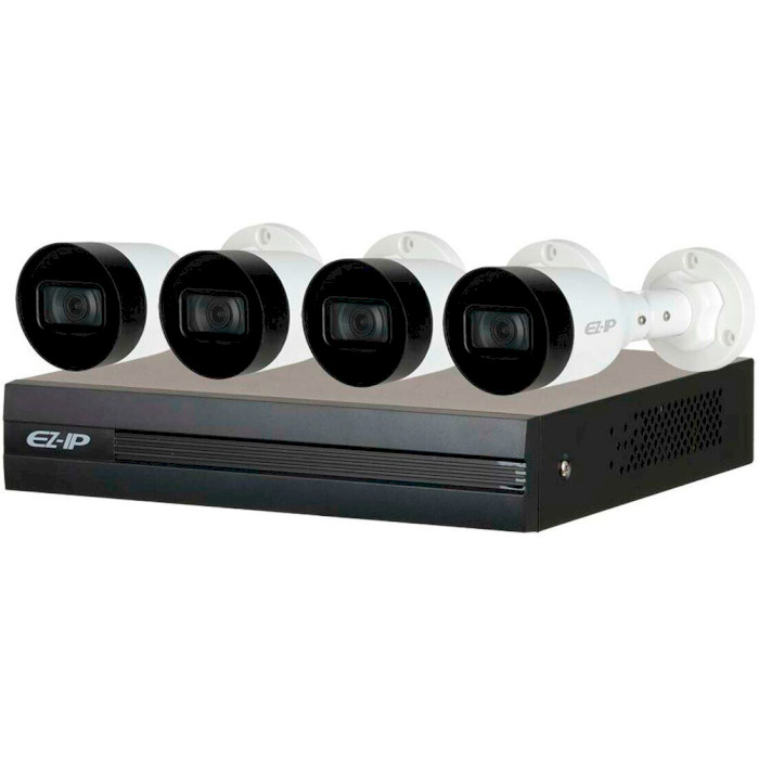 Комплект видеонаблюдения DAHUA EZIP-KIT/NVR1B04HC-4P/E/4-B1B20