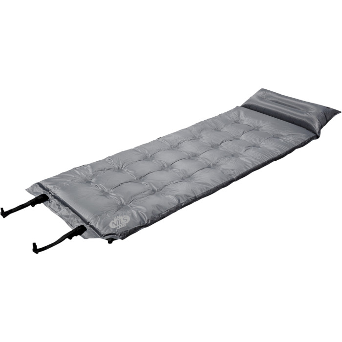 Самонадувний килимок з подушкою NILS CAMP NC4350