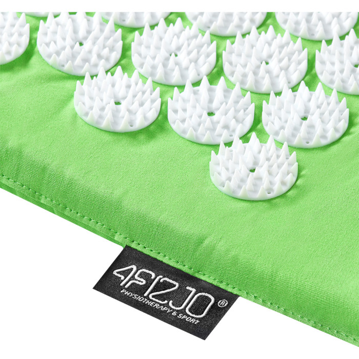 Акупунктурний килимок (аплікатор Кузнєцова) 4FIZJO 72x42cm Green/White (4FJ1363)