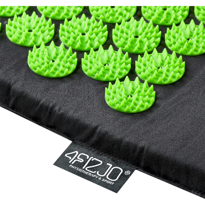 Акупунктурний килимок (аплікатор Кузнєцова) 4FIZJO 128x48cm Black/Green (4FJ0046)