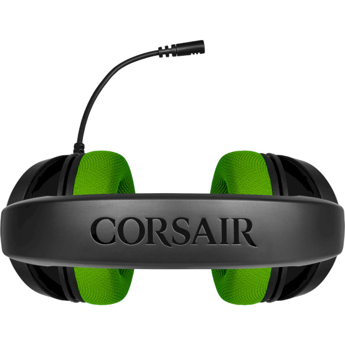 Навушники геймерскі CORSAIR HS35 Green (CA-9011197-EU)