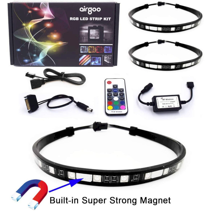 Підсвічування для корпусу AIRGOO Magnetic Computer LED Strip Kit (AGCL0012)