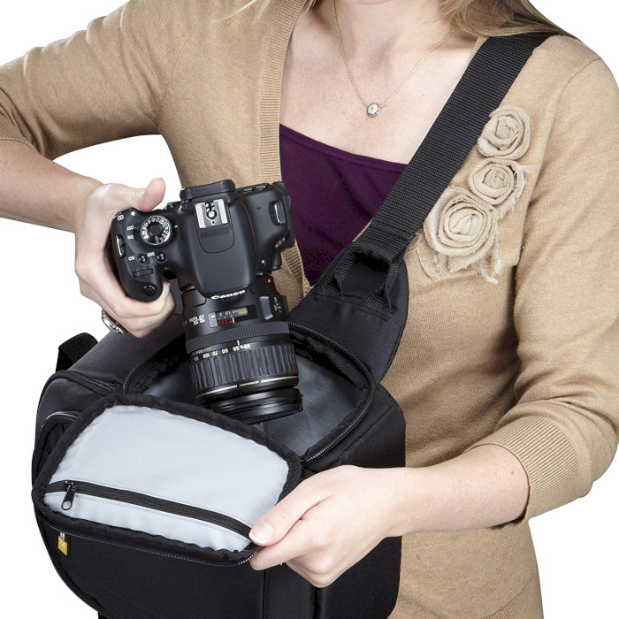 Рюкзак-слинг для фото-видеотехники CASE LOGIC DSLR Camera Sling Black (3201478)