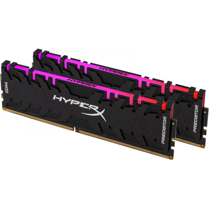 Модуль пам'яті HYPERX Predator RGB DDR4 3200MHz 16GB Kit 2x8GB (HX432C16PB3AK2/16)