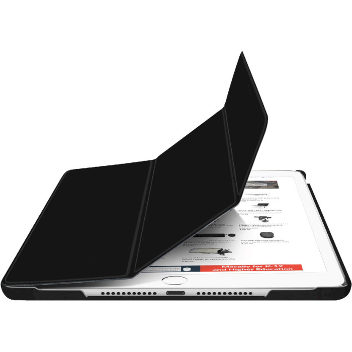 Обкладинка для планшета MACALLY Protective Case and Stand Black для iPad 10.2" 2020 (BSTAND7-B)
