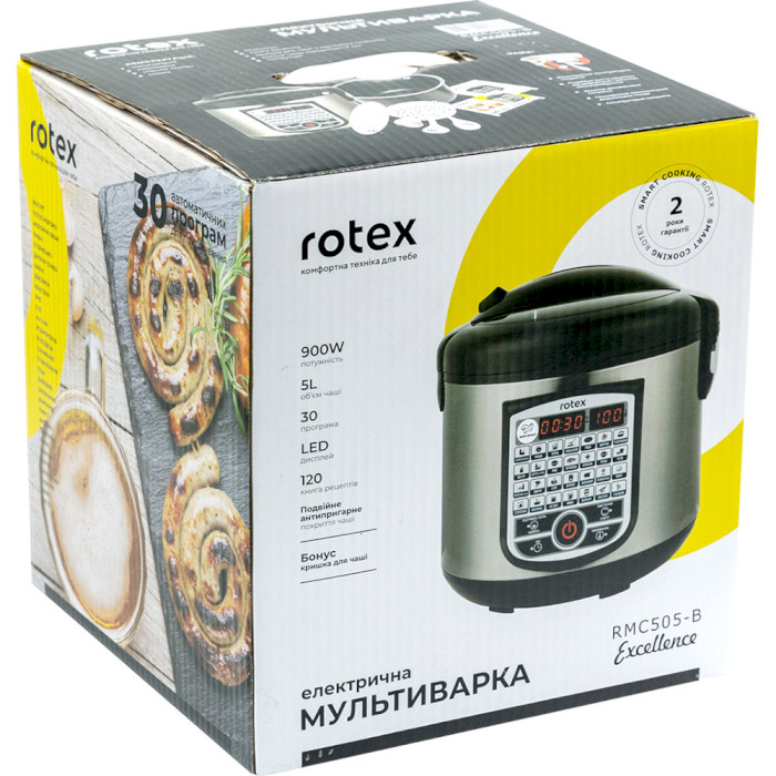 Мультиварка ROTEX RMC505-B Excellence