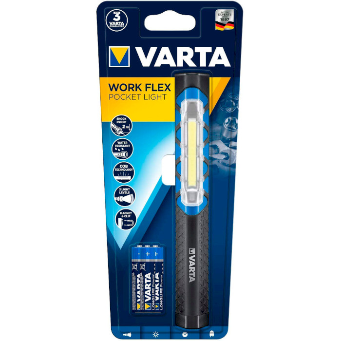 Ліхтар інспекційний VARTA Work Flex Pocket Light (17647 101 421)