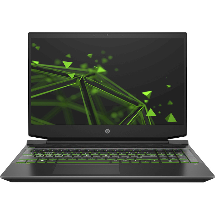 Ноутбук HP Pavilion Gaming 15-ec0005ur Shadow Black/Green Chrome (8KE02EA)
