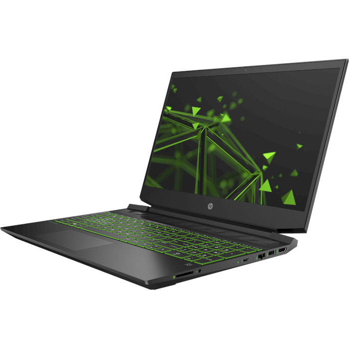 Ноутбук HP Pavilion Gaming 15-ec0005ur Shadow Black/Green Chrome (8KE02EA)