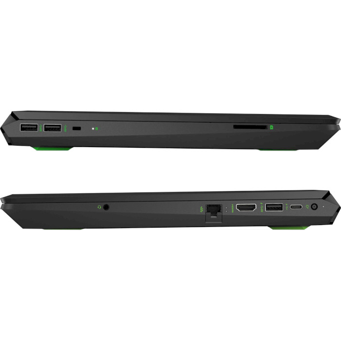 Ноутбук HP Pavilion Gaming 15-cx0035ua Shadow Black/Acid Green (8KR28EA)