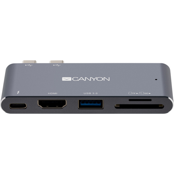 Порт-реплікатор CANYON DS-5 Thunderbolt 3 Docking Station 5-in-1 (CNS-TDS05DG)