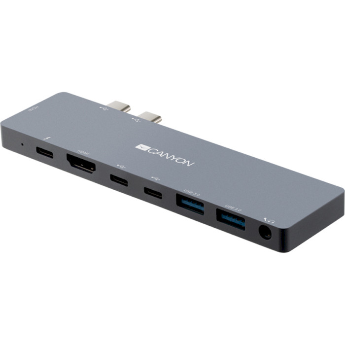 Порт-реплікатор CANYON DS-8 Thunderbolt 3 Docking Station 8-in-1 (CNS-TDS08DG)