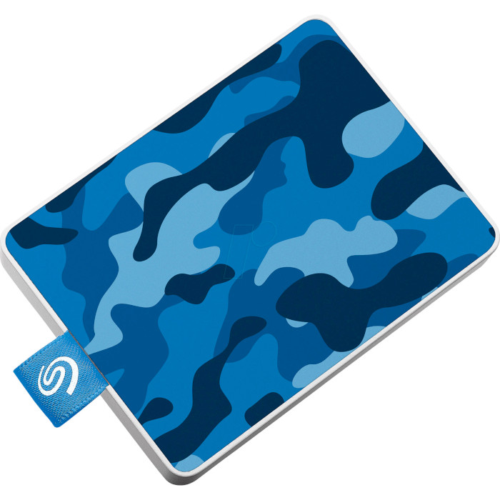 Портативний SSD диск SEAGATE One Touch 500GB USB3.0 Camo Blue (STJE500406)