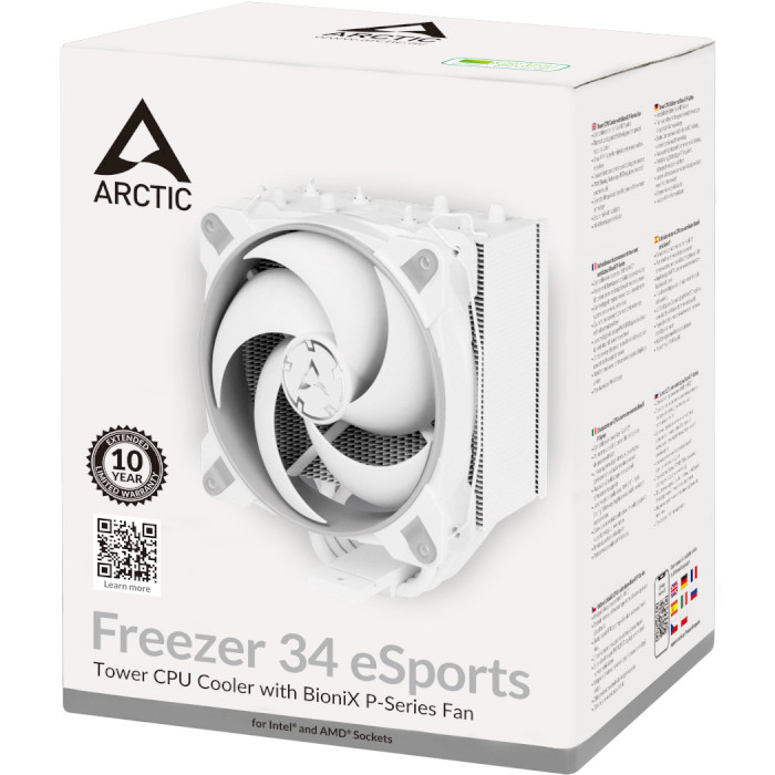 Кулер для процесора ARCTIC Freezer 34 eSports Gray/White (ACFRE00072A)